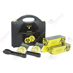 Sharps & Biohazard Station 330*350*95mm With Wall Bracket