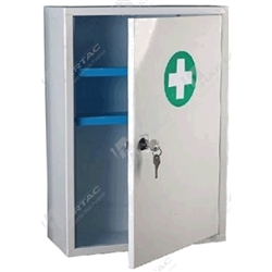 Empty Metal First Aid Box
