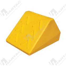 Yellow Wheel Chock 160H x 300L x 210W mm 1.25kg