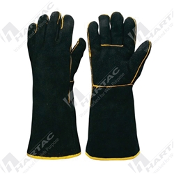 Frontier Glove - Welder Black and Gold Gauntlet (Pk of 12 Pairs)