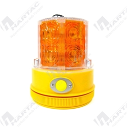 Magnetic Base 24 LEDs Portable LED Beacon w/ Triple Flash Pattern Amber