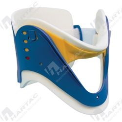 Trek EzyNek Pro Cervical Collar Blue/ Yellow (MOQ 2)