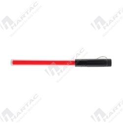 LED Traffic Baton 250 Red 2 Pattern Flash/Static with White LED Torch 24*361mm