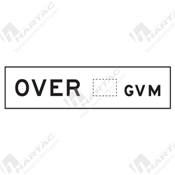 1200*300 Traff Corflute Ref CL1 Over __GVM Black on White (POA)