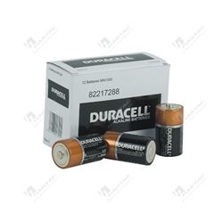 Duracell D Size Batteries Alkaline Manganese Dioxide Pack of 12