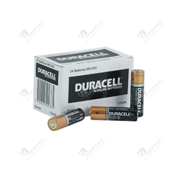 Duracell AA Size Batteries Alkaline Manganese Dioxide Pack of 24