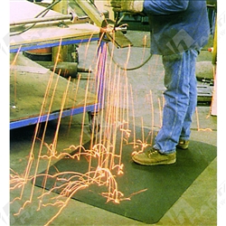 SparkSafe Welding Mat Black 900*10mm(Specify Length Required in Meter up to 18.3m)
