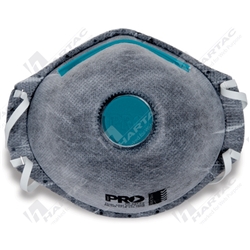 P2 Respirator With Valve & Active Carbon Filter (box 12) Complies With AS/NZ1716