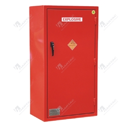 Explosives Storage Cabinet Medium 3 Shelves 1 Door 804W*1506H*541D