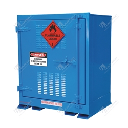 Flammable Liquids Outdoor Store 250L 2 Shelves 1 Door 1150W*1375H*900D