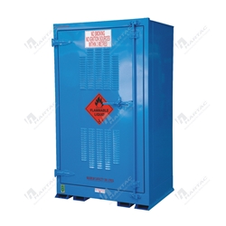 Flammable Liquids Outdoor Store 350L 3 Shelves 1 Door 1150W*1995H*900D