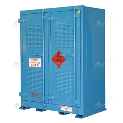 Flammable Liquids Outdoor Store 450L 6 Shelves 2 Doors 1520W*1995H*900D