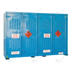 Flammable Liquids Outdoor Store 850L 12 Shelves 4 Doors 1995W*2995H*900D