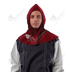 Pyromate Welder's Hood Maroon Colour