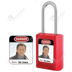 Photo I.D.Labels for 406, 410 S31, S32, S33 Safety Padlocks Pk6