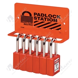 6-8 Padlock Rack Heavy Duty