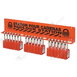 18-22 Padlock Rack Heavy Duty