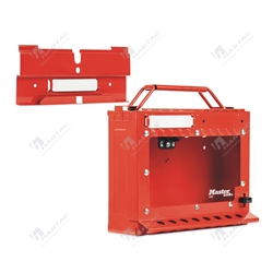 Portable Group Lock Box with Wall Mounting Bracket