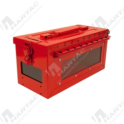 S600 Series S/Steel Group Lock Box with Side Window 30 Locks Capacity 286*163*144Hmm