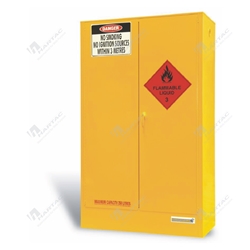 Flammable Liquid Indoor Storage Cabinet 250L 3 Shelves 2 Doors 1100W*1750H*500D