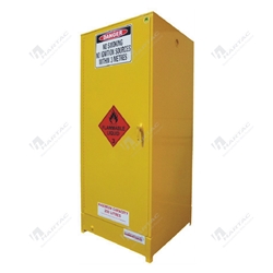 Flammable Liquids Indoor Roller Base Storage Cabinet 350L 2 Shelves 806W*1880H*804D