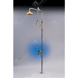 Combination Deluge Shower & Aerated Eye Wash Hand Operated