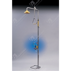 Combination Deluge Shower & Aerated Eye Wash Hand & Foot Operated