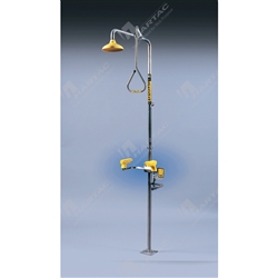 Combination Deluge Shower & Aerated Eye Wash Hand Operated