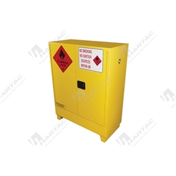 Flammable Storage Cabinet 160L 2 Door 2 Shelf 1100(W)*1295(H)*500(D) 138kg