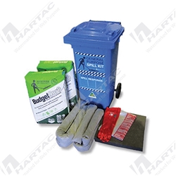 General Purpose Budget Spill Kit in 120L Wheelie Bin