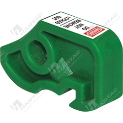 Miniature Circuit Breaker Lockout - Green