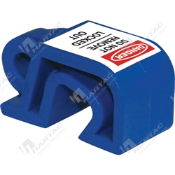 Universal Miniature Circuit Breaker Lockout - Blue