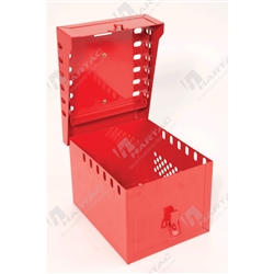 Extra Large Group Lockout Box Red 225*177*150Hmm