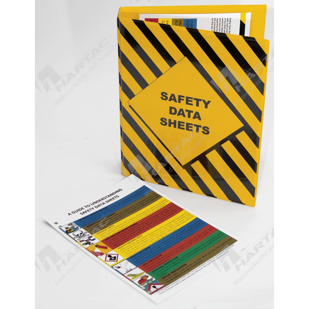 Sds Msds Documents Storage Sds Binder With Users Guide Company Name Hartac Australia