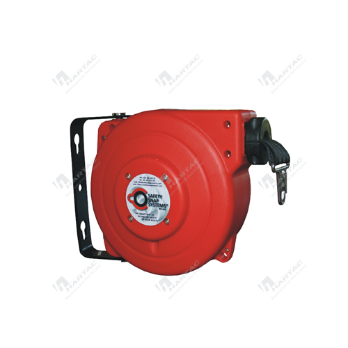 9m Retractable Safety Barrier w/ Red/White Stripe Danger High Voltage w/ SS316 Clip