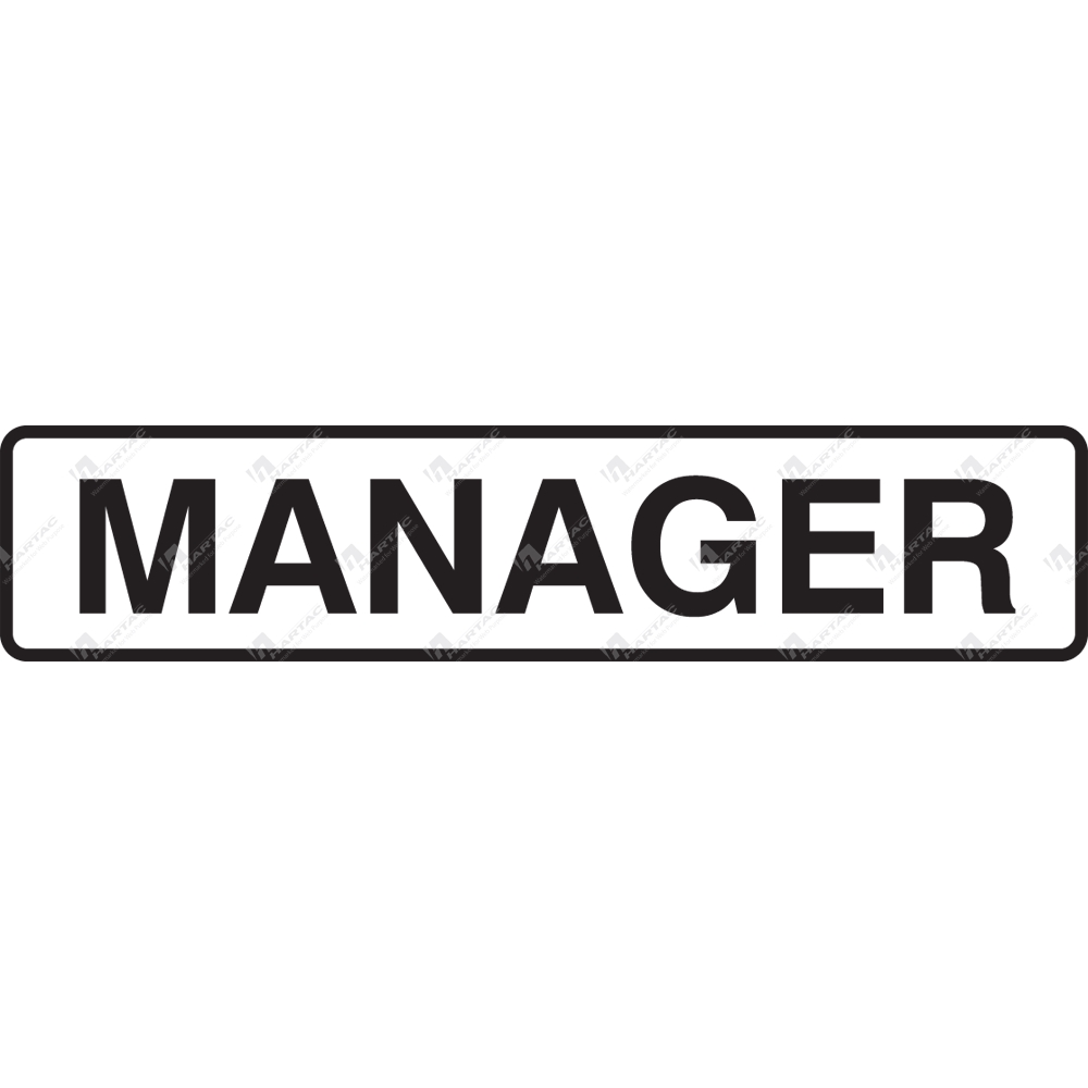 General Door Signs General Safety Sign Door Manager Company