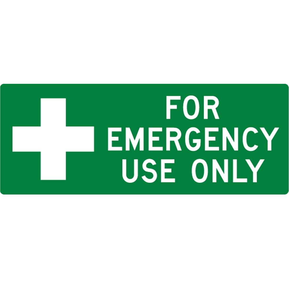 Emergency Information Signs