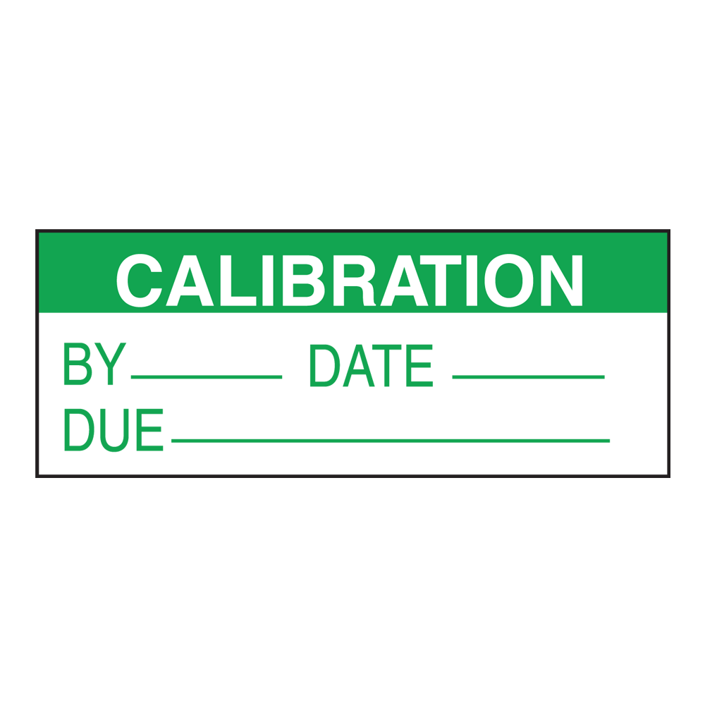 Calibration & Inventory Labels