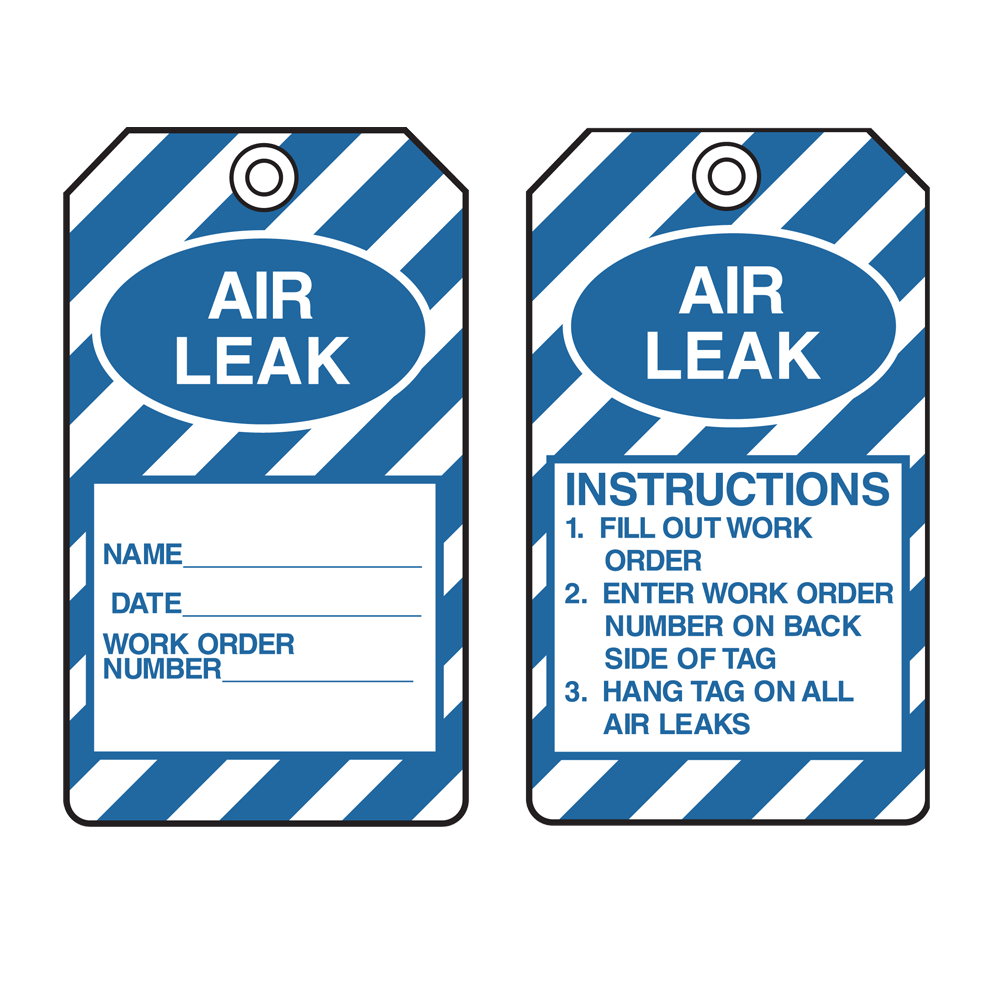 Equipment Servicing Tags