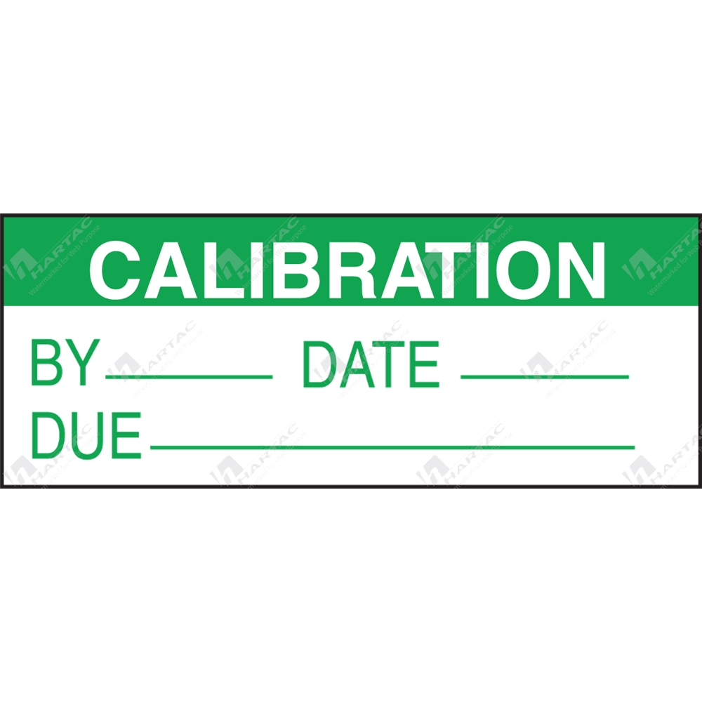 Printable Calibration Labels