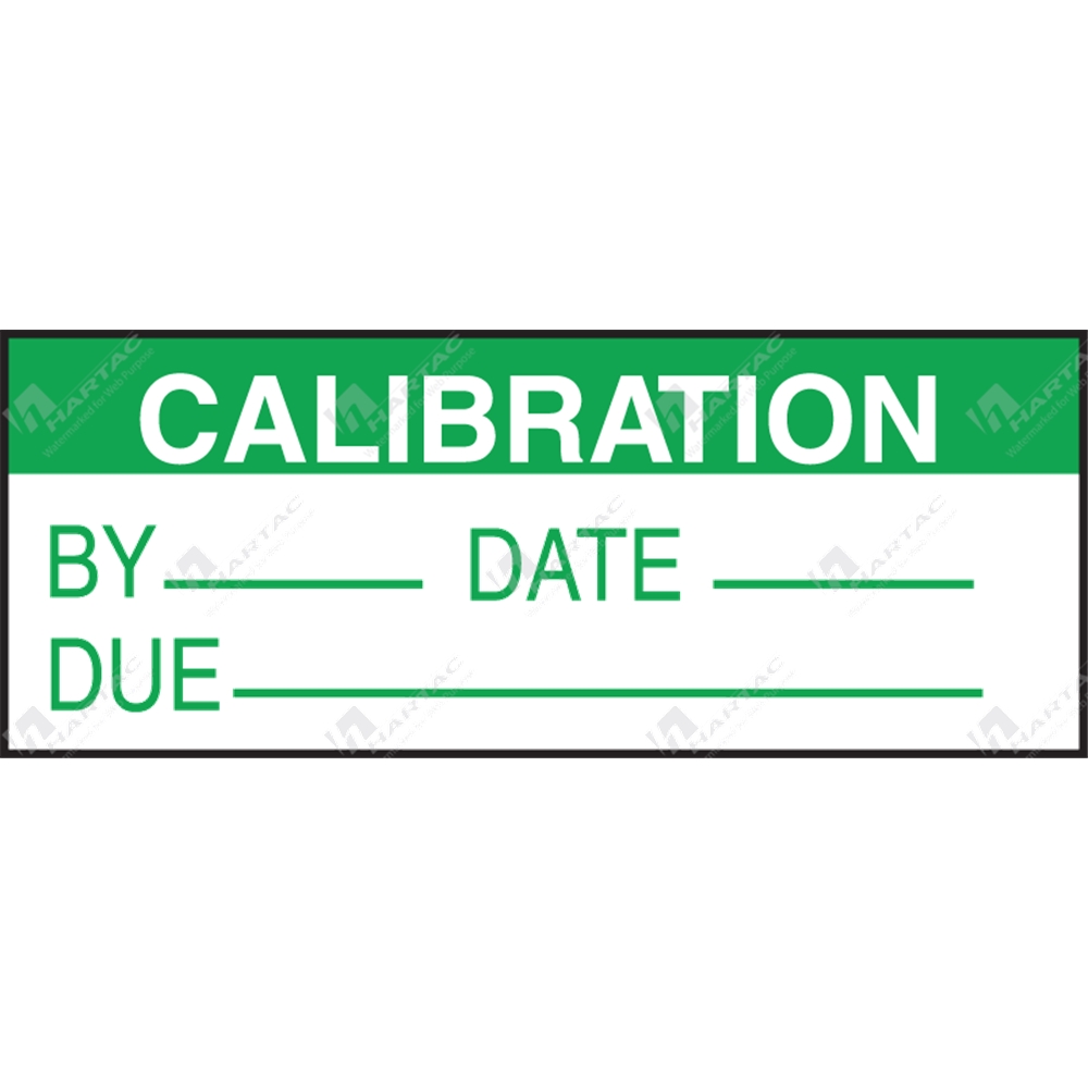 Vinyl Cloth WriteOn Labels Calibration... Calibration