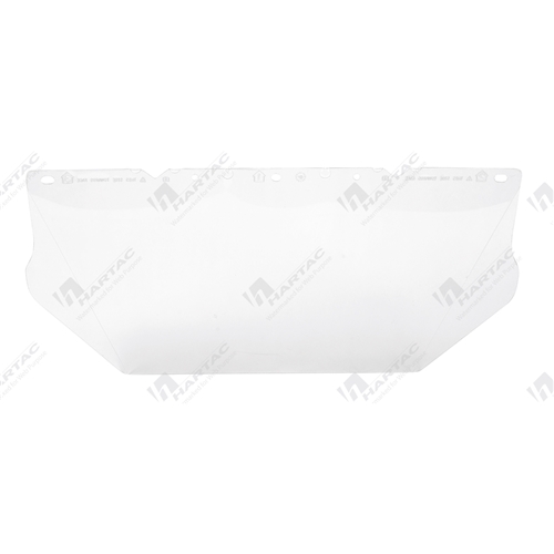 MSA V-Gard High Impact PC Flat AF/AS 1.5mm Visor Clear