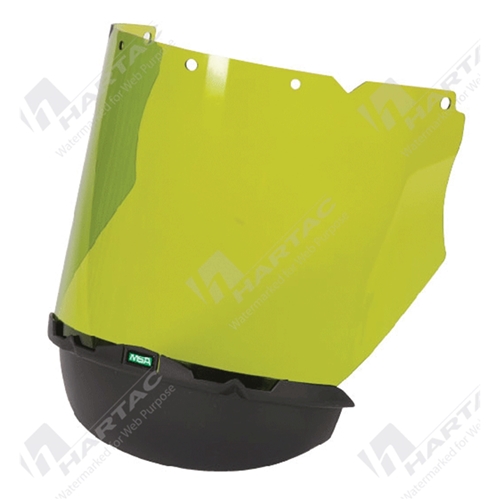 MSA V-Gard Arc PC Moulded Nitrometer* 1.77mm Visor w/Chin Protector