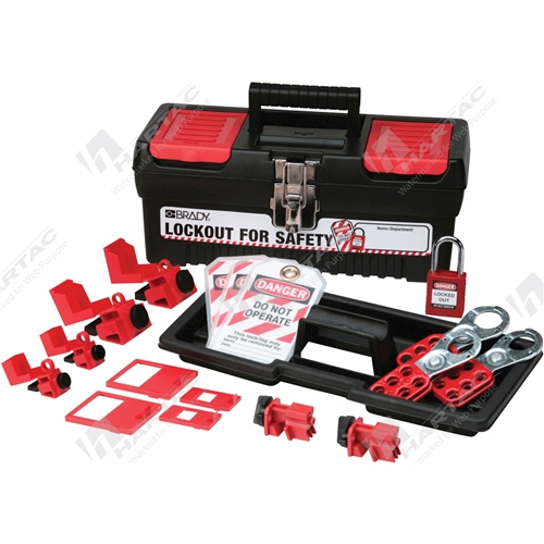 Personal Breaker Lockout Kit c/w 3 Keyed Alike Safety Padlocks