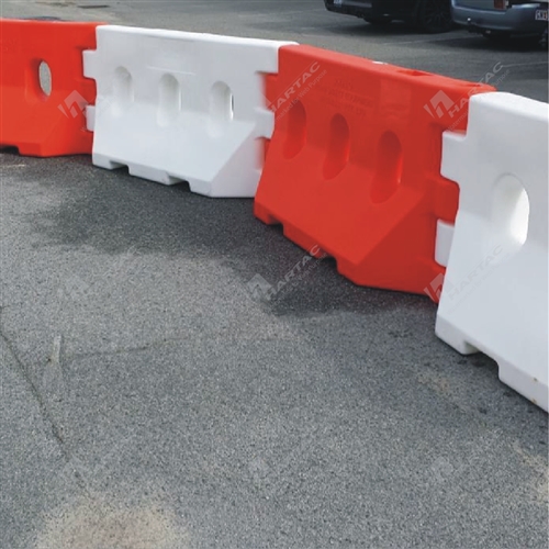 Trafix 1800 (Rhino) Water Filled Barrier 2000Wx900Hx600D Orange