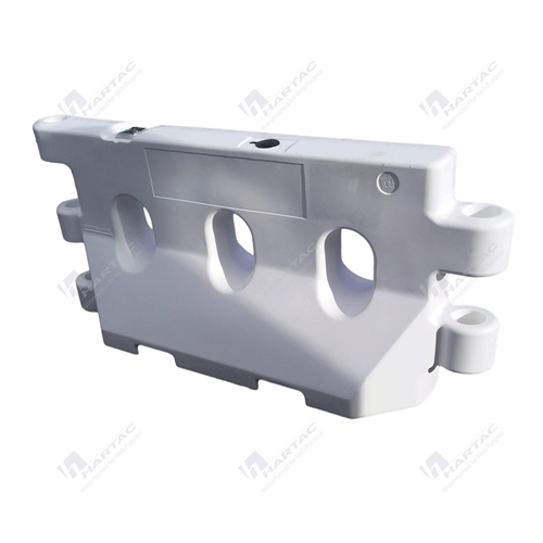 Trafix 1800 (Rhino) Water Filled Barrier 2000Wx900Hx600D White
