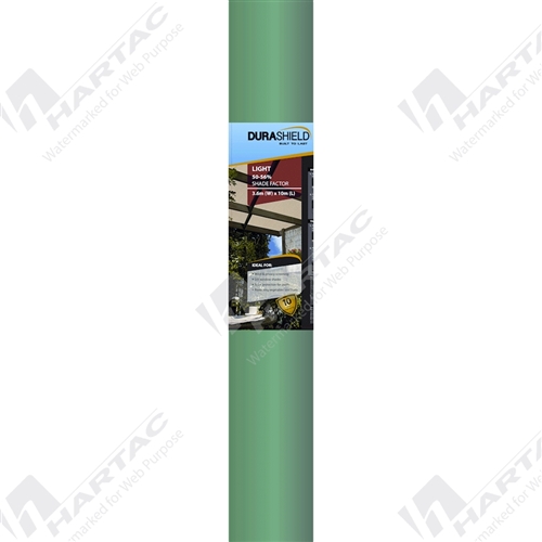 Pre-Packed Shade Cloth/Sails 50% Shade Factor Green 3.6*6m Pk of 6