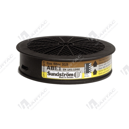Sundstrom Filter 315 ABE1 Inorganic/Organic/Acid Gas Filter (Box 5 Filters)