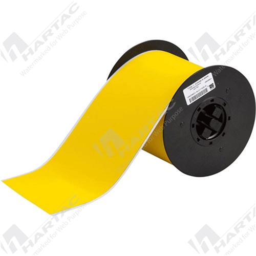 B-854 ToughWash Label suit BBP30 Series Printers 101.6mm*15.2m B30-R6000 Yellow