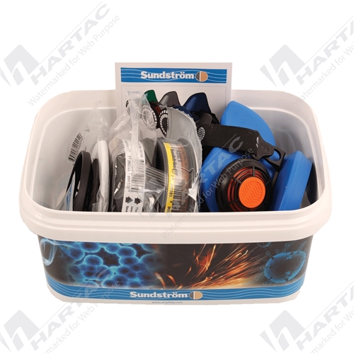 SR100 Pro Kit Half Mask with ABE1 Filter M/L